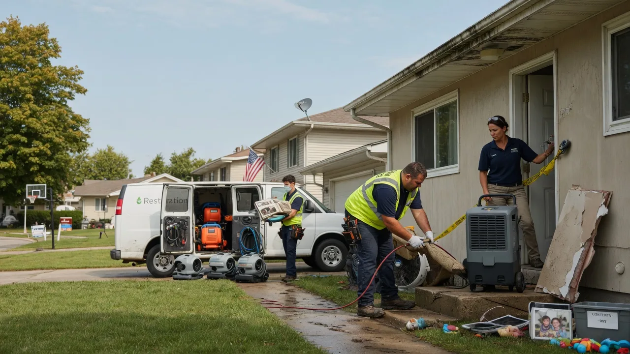 Water Damage Restoration in Exchange, WV near me